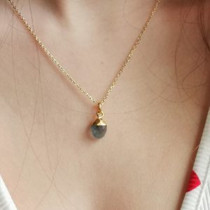 Collier Kiss me fluorite