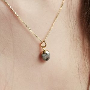 Collier Kiss me opale dendritique