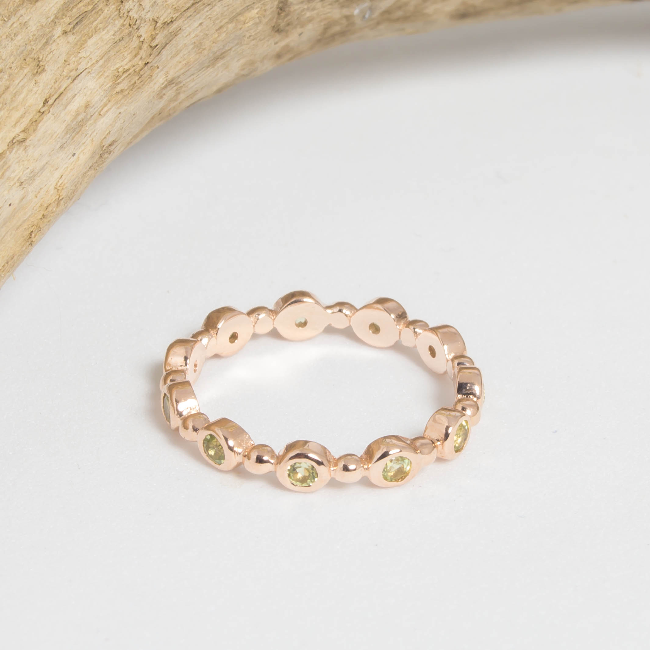 Bague Couronne péridot