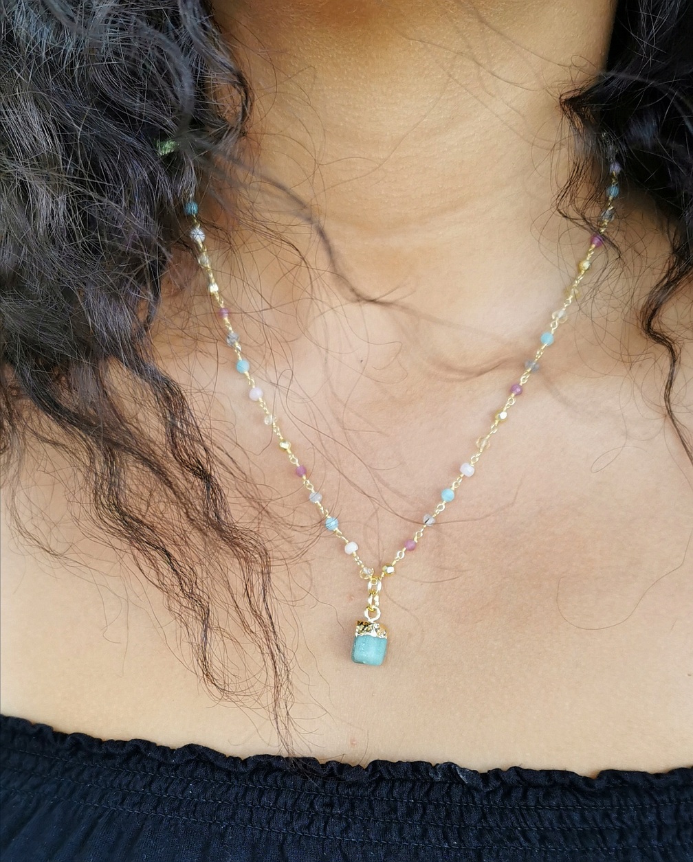 Collier Esprit libre chapelet