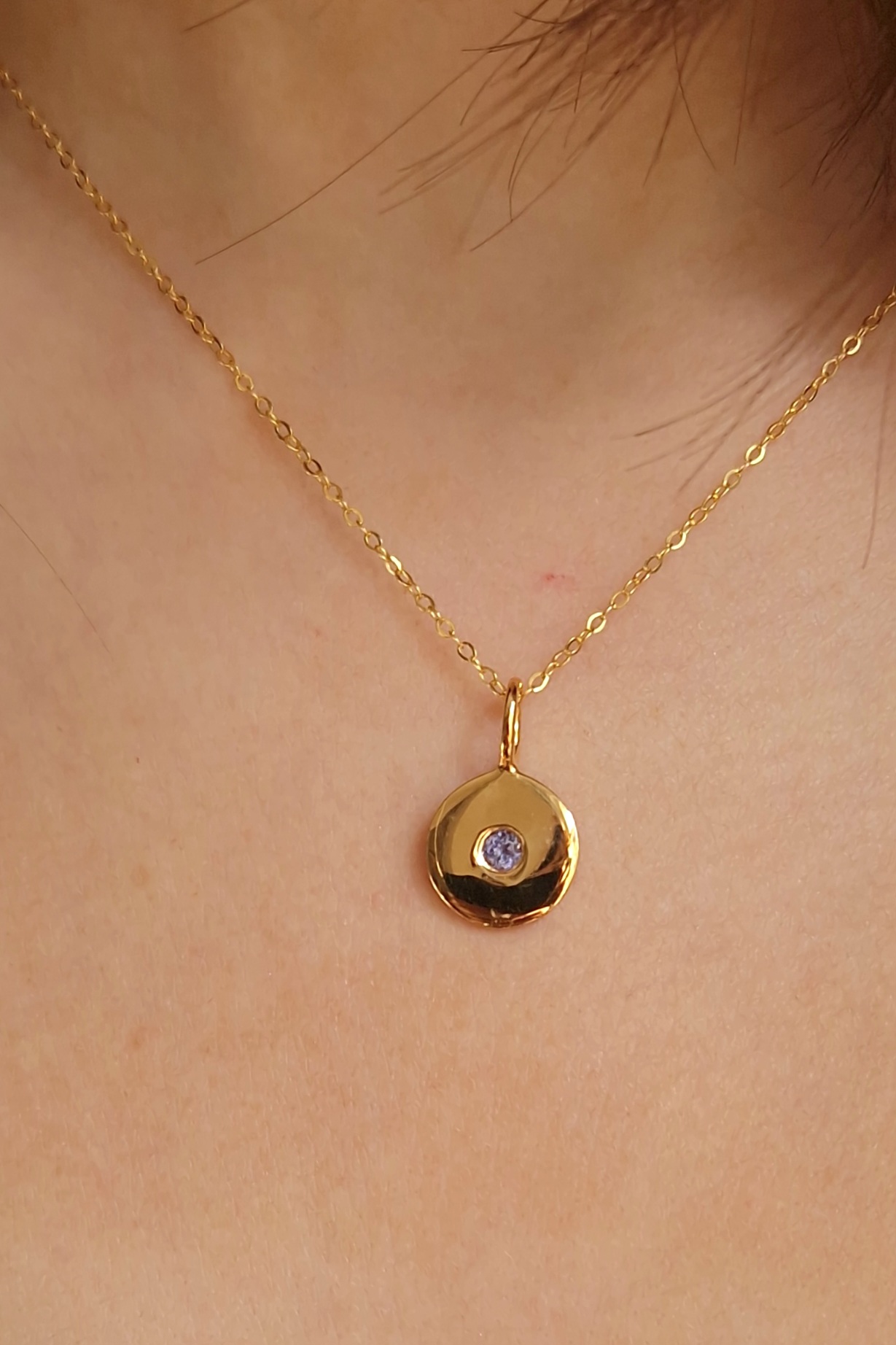 Pendentif Eclat tanzanite