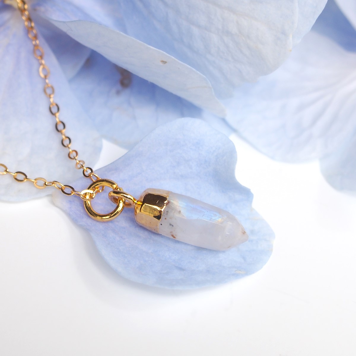 Collier Tiny cristal pierre de lune