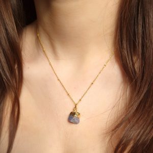 Collier Esprit Libre chaîne tanzanite